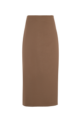 Load image into Gallery viewer, Cool Wool Midi A Line Strap Skirt
