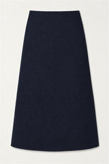 Load image into Gallery viewer, Cool Wool Midi A Line Strap Skirt

