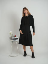 Load image into Gallery viewer, Cropped Knit Tie Cardigan
