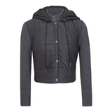 Load image into Gallery viewer, Quilted Sweater Combo Jacket
