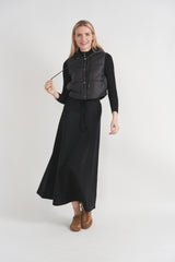 Load image into Gallery viewer, Quilted Sweater Combo Jacket
