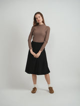 Load image into Gallery viewer, Ladies 27" Corduroy Burst Pleated Skirt
