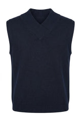 Load image into Gallery viewer, High V-neck Knit Vest
