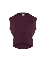 Load image into Gallery viewer, Ladies Embrodery Knit High Low Vest
