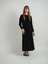 Load image into Gallery viewer, Ladies Cropped Velour Open Cardigan
