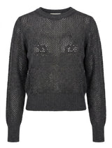 Load image into Gallery viewer, Crochet Design Cropped Sweater
