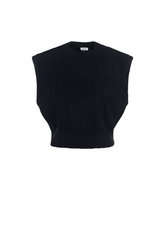 Load image into Gallery viewer, Ladies Cropped Mohair Vest
