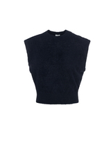 Load image into Gallery viewer, Ladies Cropped Mohair Vest
