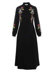 Load image into Gallery viewer, Ladies Embroidered Shirt Dress
