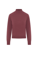 Load image into Gallery viewer, Ladies Raglan Sleeves Mock Neck Sweater
