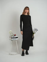 Load image into Gallery viewer, Ladies Wool Wrap Skirt
