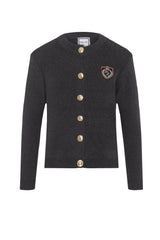 Load image into Gallery viewer, Emblem Knit Cardigan
