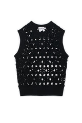 Load image into Gallery viewer, Flower Crochet Knit Vest
