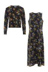 Load image into Gallery viewer, Printed Maxi Jumper Sweater Set
