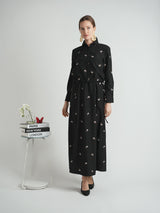 Load image into Gallery viewer, Ladies Embroidered Crape Strings Blouse
