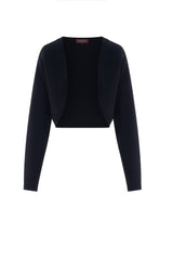 Load image into Gallery viewer, Ladies Cropped Knit Open Bolero
