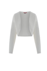 Load image into Gallery viewer, Ladies Cropped Knit Open Bolero
