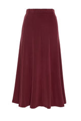 Load image into Gallery viewer, Ladies Ribbed Paneled Midi Sweat Skirt
