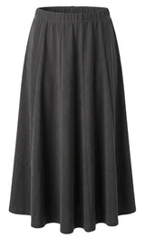 Load image into Gallery viewer, Ribbed Paneled Midi Skirt
