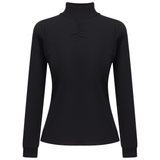 Load image into Gallery viewer, Ladies Shirred Mock Neck Sweater
