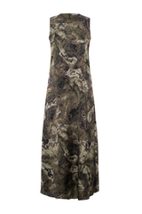Load image into Gallery viewer, Ladies Printed Satin Maxi Jumper
