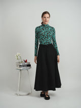 Load image into Gallery viewer, Ladies Maxi Twill A Line Skirt
