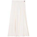 Load image into Gallery viewer, Ladies A- Line Leather Look Midi Skirt
