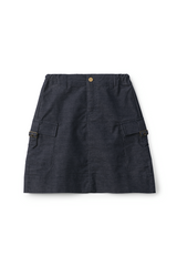 Load image into Gallery viewer, Girls Corduroy A Line Skirt With Big Pocket At Sides

