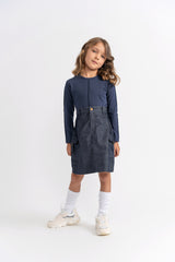 Load image into Gallery viewer, Girls Top With Merrow Outseams
