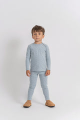 Load image into Gallery viewer, Boys Multi Print Long Set With Overlap At Shoulders
