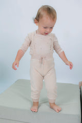 Load image into Gallery viewer, Baby Velour Overall Set
