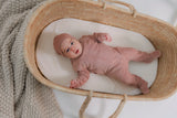 Load image into Gallery viewer, Velour Baby Romper Set With Cherry Print
