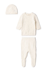 Load image into Gallery viewer, Baby 3 PC Set With Legging In Knit
