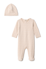 Load image into Gallery viewer, Baby Romper Set With Cherry Print
