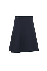 Load image into Gallery viewer, Girls Ponte Flare Wrap Skirt
