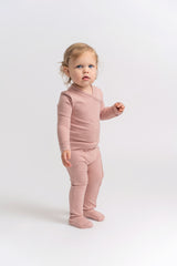 Load image into Gallery viewer, Baby Romper With Fake Front Overlap
