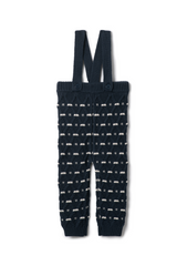 Load image into Gallery viewer, Baby Stripe Knit Overall With Removable Straps
