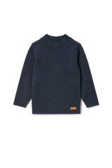 Load image into Gallery viewer, Girls Jersey Knit Top With Mock Neck
