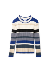 Load image into Gallery viewer, Girls Top In A Knit Rib
