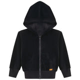 Load image into Gallery viewer, Velour Cardigan With Back Print
