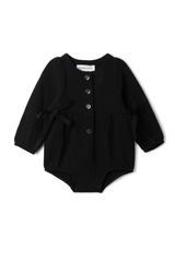 Load image into Gallery viewer, Baby Onesie With Woven Fabric

