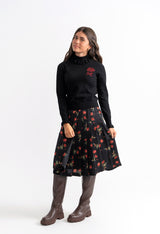 Load image into Gallery viewer, Girls 2 PCS Set With Knife Pleated Skirt
