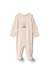 Load image into Gallery viewer, Baby Romper With Eiffel Tower Print
