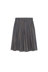 Load image into Gallery viewer, Girls Stripe Corduroy Crinkle Pleating Skirt
