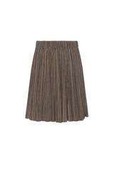 Load image into Gallery viewer, Girls Stripe Corduroy Crinkle Pleating Skirt
