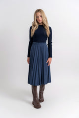 Load image into Gallery viewer, Girls Zig Zag Textured Crinkle Pleating skirt
