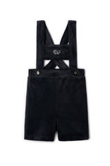 Load image into Gallery viewer, Boys Overall With Crest Embroidery
