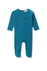 Load image into Gallery viewer, Baby Romper With Boy Faces Print
