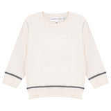 Load image into Gallery viewer, Boys Crew Neck Knitted Top With Embossed Crest

