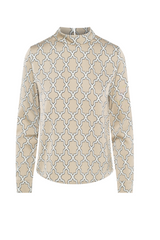 Load image into Gallery viewer, Teen Printed Blouse With Tie At Front Neck
